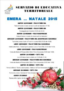 EMERA, programma di Natale